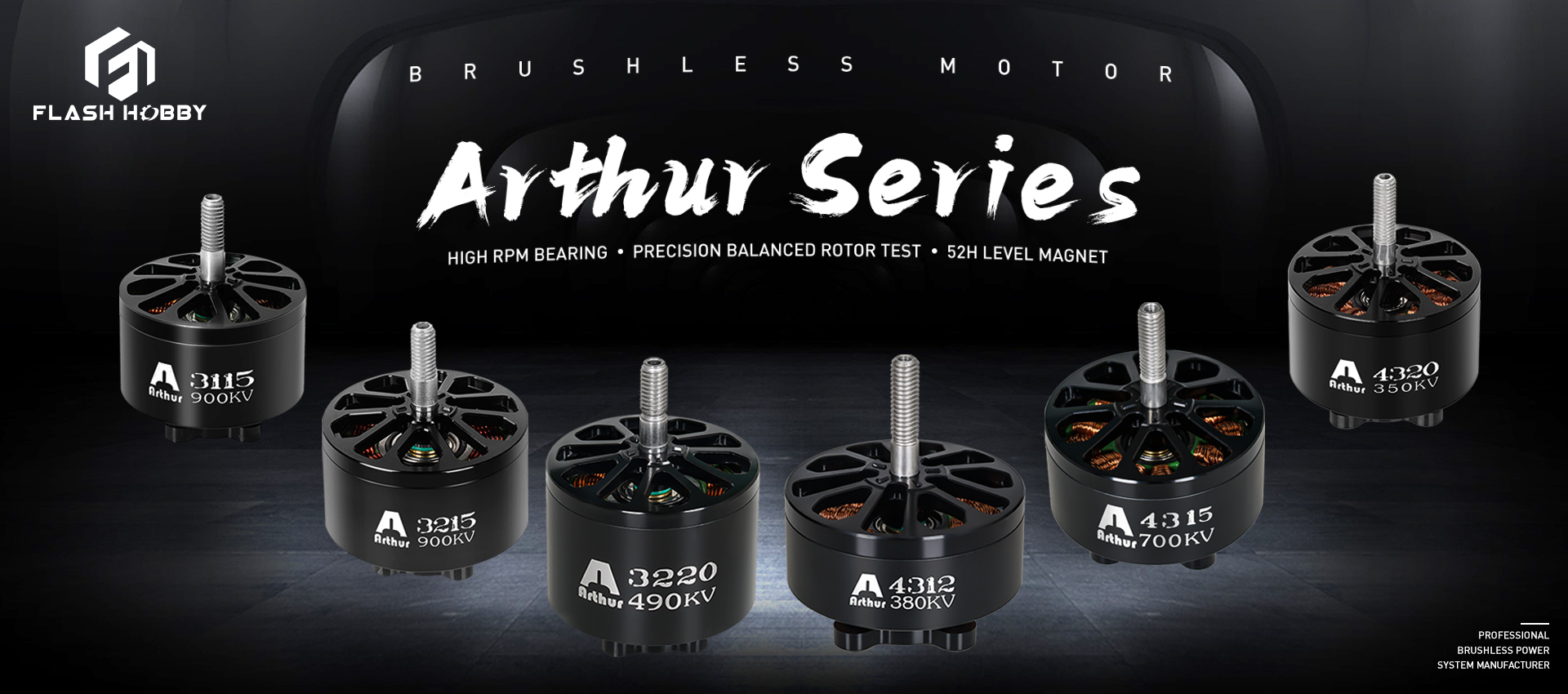 Arthuri seeria FPV mootor